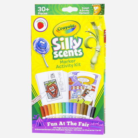 Crayola Silly Scents Marker Activity Kit For Kids