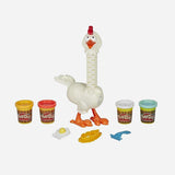 Toy Kingdom Play-Doh Animal Crew Feather Fun Chicken Cluck-A-Dee Play Set