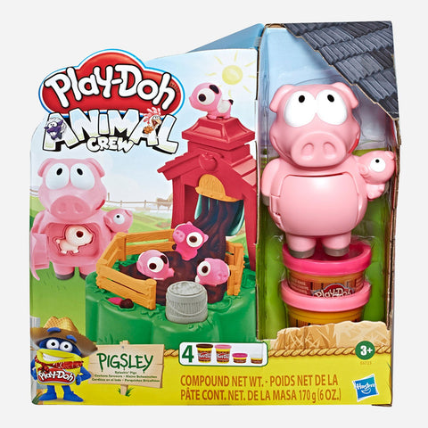 Toy Kingdom Play-Doh Animal Crew Pigsley And Her Splashin' Pigs Farm Animal Play Set