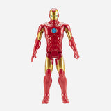 Marvel Avengers Titan Hero Series Blast Gear-Compatible 12-Inch Iron Man Action Figure Toy For Boys