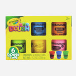 Crayola Dough 6 Dough Tubs For Kids