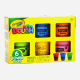 Crayola Dough 6 Dough Tubs For Kids