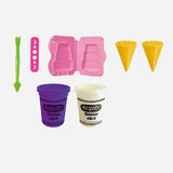 Crayola Dough 7Pcs Ice Cream Cones For Kids