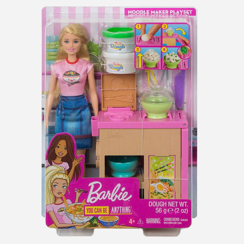 Toy Kingdom Barbie You Can Be Anything Noodle Bar Play Set - Blonde Doll