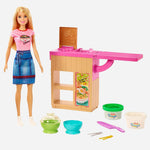 Toy Kingdom Barbie You Can Be Anything Noodle Bar Play Set - Blonde Doll