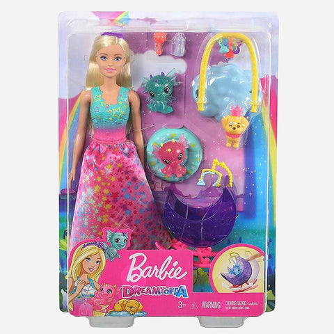 Toy Kingdom Barbie Dreamtopia Tea Party Play Set