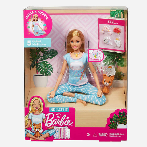Toy Kingdom Barbie Breathe With Me Doll - Blonde