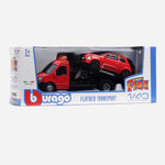 Bburago Flatbed Transport Playset For Boys