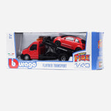 Bburago Flatbed Transport Playset For Boys