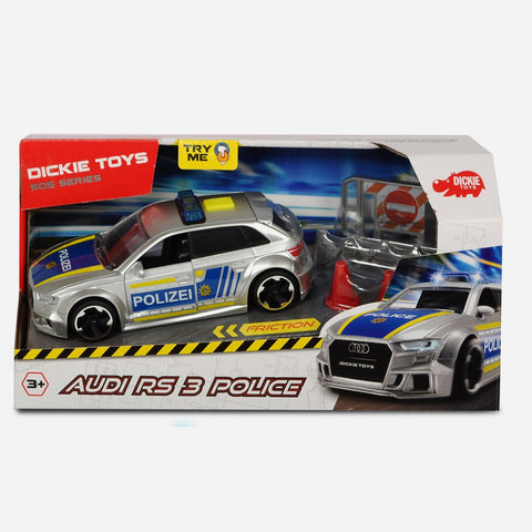 Dickie Toys Audi Rs3 Police Car 1:32