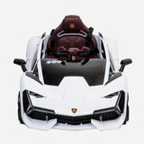 Luxent Battop Ride-On Car For Girls Whi