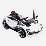 Luxent Battop Ride-On Car For Girls Whi