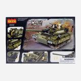 Cogo Blocks World Military Leopard 2 Main Battle Tank Mk4 784 Pcs Toy For Boys