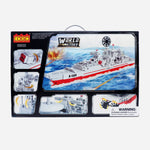 Cogo Blocks World Military Krista 1 Class Cruiser 976 Pcs Toy For Boys