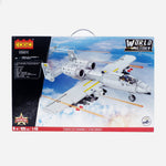 Cogo Blocks World Military Fairchild A-10 Attack Aircraft 925 Pcs Toy For Boys
