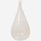 Great Home Glass Teardrop Hanging Ornament