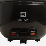 Brikk Rice Cooker (Black) 10 Cups 1.8L