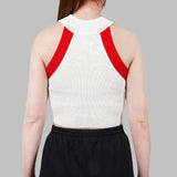 URBAN Rib Knitted Halterneck Top