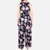 SM Woman Floral Cowl Neck Jumpsuit