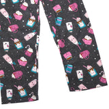 Smartbuy Ladies' Flannel Pajama Printed