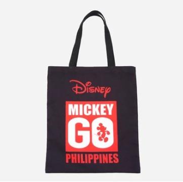 Mickey Mouse Go Local Classic Canvas Tote Bag Black