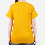 URBAN Hey Gorgeous Corgi Tee in Goldenrod