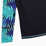 Smartbuy Ladies' Rashguard Printed Sleeves in Black Body