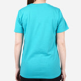 URBAN Furrr-bulous Cat Tee in Robin's Egg Blue