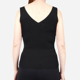 URBAN Rib Knitted V-neck Top