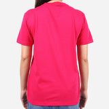 URBAN Merbabe Vibes Tee with Pocket in Fuchsia