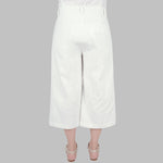 SM Woman Prima Linen Culottes with Belt Loop