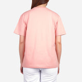 SM Woman Casual with Chest Print Tees