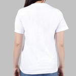 URBAN Necklace Girl Tee in White