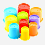 Playgo Rainbow Stackin' Cups