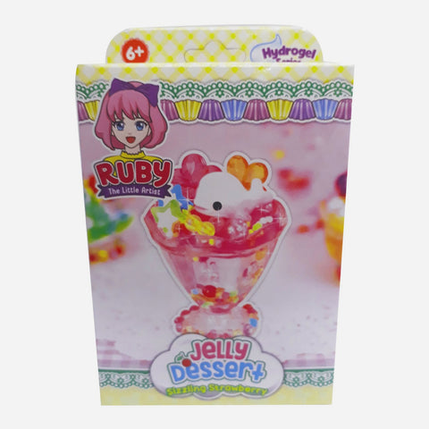 Jelly Dessert Sizzling Strawberry Toy For Girls