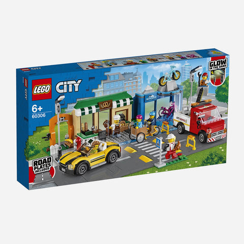 Lego R City 60306 Shopping Street Age 6 Building Blocks 2021 533Pcs