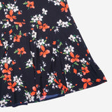 SM Woman Plus Fashion Dress Floral Print Navy Blue