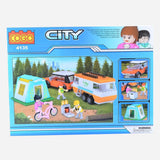 Cogo City Camping 365 Pieces Building Blocks Set For Kids