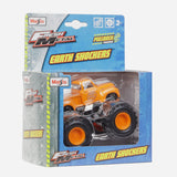 Maisto Fresh Metal Earth Shockers Dusty Dash (Orange) Die Cast Vehicle For Boys