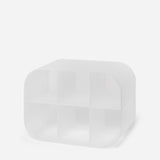 SM Accessories Concepts Frosted Desk Organizer