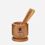 Tahanan by Kultura Acacia  Mortar & Pestle Set