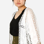 Tropiko by Kultura Ladies’ Full Open Crochet Cover Up