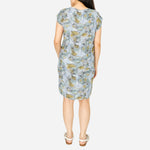 Tropiko by Kultura Ladies' Multi Leaves Midi Dress