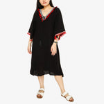 Tropiko by Kultura Ladies' Dress with Fringes