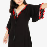 Tropiko by Kultura Ladies' Dress with Fringes