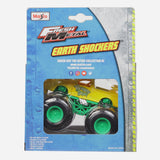 Maisto Fresh Metal Earth Shockers Dragon Wagon (Yellow Green) Die Cast Vehicle For Boys