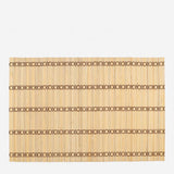 Tahanan by Kultura Bamboo Placemat Set of 4 Natural Color