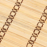 Tahanan by Kultura Bamboo Placemat Set of 4 Natural Color