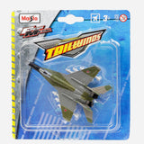 Maisto Fresh Metal Tailwinds (Green And Gray) Plane Toy For Boys