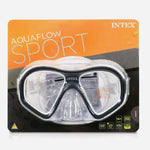 Intex Aquaflow Sport Reef Rider Mask Diving Goggles Black